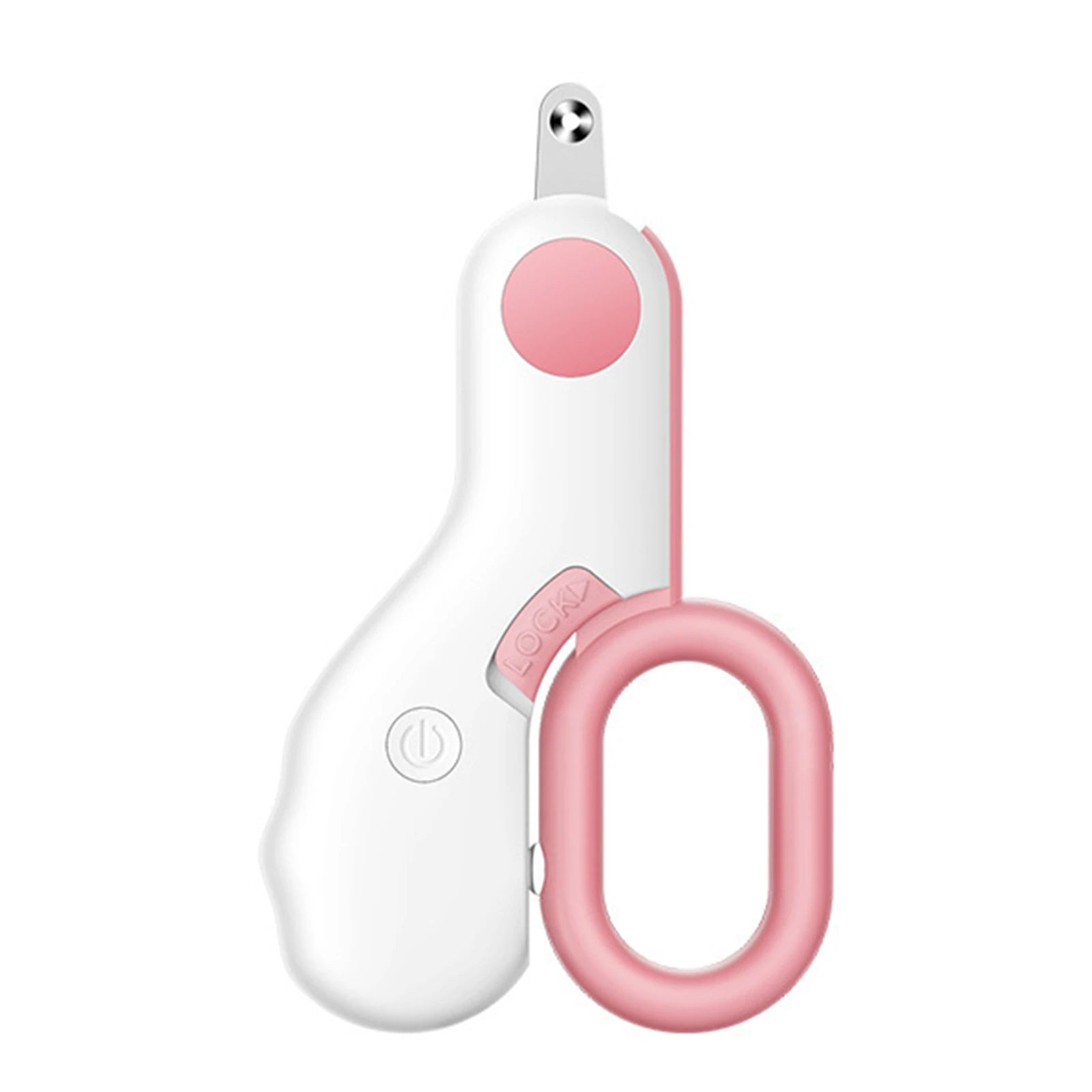 LED Illuminating Mini Pet Nail Trimmer in ABS Design